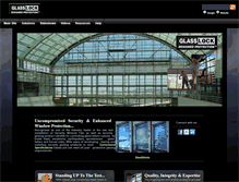 Tablet Screenshot of glasslock.com